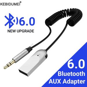 블루투스 6.0 오디오 수신기 동글 USB 3.5mm 잭 자동차 오디오 Aux 블루투스 핸즈프리 키트 자동차 수신기 BT 전송,Bluetooth 6.0 Audio Receiver Dongle USB To 3.5mm Jack Car Audio Aux Bluetooth Handsfree Kit For Car Receiver BT Transmit