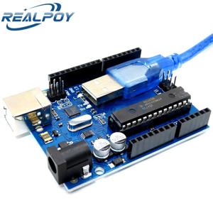 UNO R3 ATMEGA16U2+MEGA328P 칩용 Arduino UNO R3 개발 보드 + USB 케이블