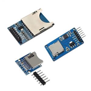 마이크로 SD SDHC TF 카드 어댑터 리더 모듈, SPI 인터페이스 레벨 변환 칩이 있는 용접 핀, Arduino Raspber 호환
