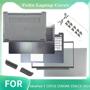 IdeaPad 3 15ITL6 15ADA6 15ALC6 2021 새 노트북 LCD 뒷면 커버/전면 베젤/키보드/손목 받침대/경첩/하단 케이스