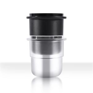 커피 도징 컵 쌓을 수있는 실용성 청소가 용이함 재사용 가능한 커피 도구 액세서리 58mm 에스프레소 포터 필터 용 파우더 컵