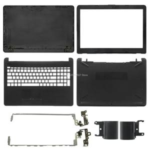 HP 15-BS 15-BW 15-RA 15-RB 250 G6 255 G6 TPN-C129 LCD 후면 상단 덮개 전면 베젤 경첩 팜레스트 하단 케이스용 새 노트북 케이스