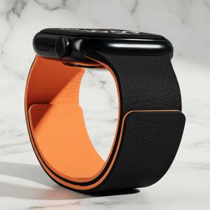 애플 워치 밴드용 스트랩, 40mm, 44mm, 46mm, 45mm, 49mm, 자석식 실리콘 밴드, iWatch 시리즈 10, SE, 9, 8, 울트라 2, 3, 4, 11, 12에 호환.