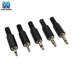 2-20개 2.5mm / 3.5mm 오디오 플러그 수 2,3,4극 모노/스테레오 커넥터 DIY 수리용 헤드폰/스피커