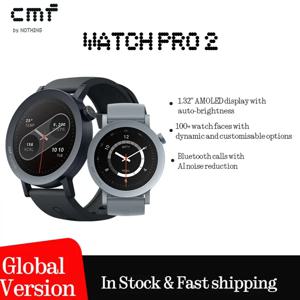 글로벌 버전 CMF by Nothing Watch Pro 2 1.32인치 AMOLED 블루투스 5.3 BT 통화 AI 소음 감소 GPS cmf 워치 프로 2