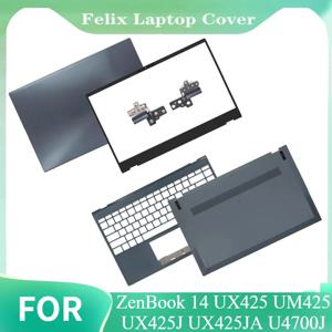 ZenBook 14 UX425 UM425 UX425J UX425JA U4700J 새 노트북 LCD 뒷면 커버 전면 베젤 팜레스트 힌지 하단 케이스