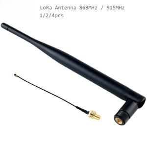 868MHz / 915MHz LoRa 안테나 5DBi SMA 수컷에서 U.FL 커넥터 케이블로 연결 메쉬타스틱 로라 보드 IoT용 전방향 안테나