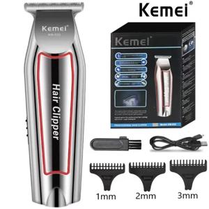KEMEI 직업 헤어 트리머 남성용 전기 수염 트리머 헤어 클리퍼 헤어 커터 기계 헤어 컷 그루밍 키트 KM-032