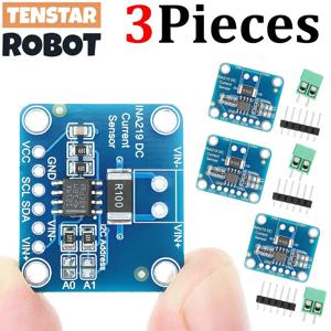 TENSTAR 3개 INA219 모듈 레드/블루 보드 DIY 3V-5V IIC I2C MCU-219 양방향 전류 전원 공급 모니터링 센서 모듈