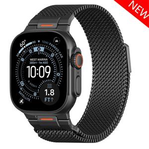 애플워치 울트라 3 2 밴드 49mm 46mm 44mm 41mm 45mm 42mm 40mm 밀라니즈 루프 스트랩 브레이슬릿 iWatch 시리즈 11 10 9 8 7 6 se 3