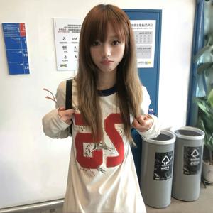 카라람 일본 Y2K 숫자 프린트 티셔츠 2000년대 미학 긴팔 저지 탑 빈티지 하라주쿠 스트리트웨어 아메리칸 레트로