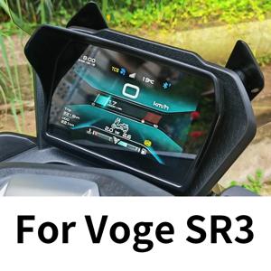 Voge SR3용, 오토바이 액세서리 선바이저 커버, 계기판 스크린 차양 보호대