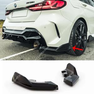 맥스톤 스타일 리어 범퍼 사이드 카나드 스플리터 디퓨저 코너 가드 튜닝 (BMW 1 시리즈 F40 M 팩 M135i 128ti 2019-2024 용)