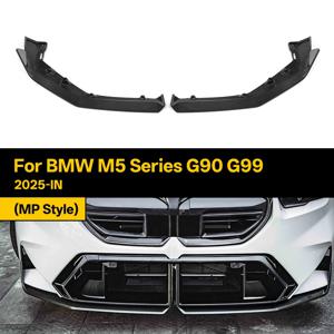 BMW M5 시리즈 G90 G99 MP 스타일 2025-IN용 리얼 드라이 카본 파이버 프론트 립 디퓨저 범퍼 (1개/개당, 2개/세트)