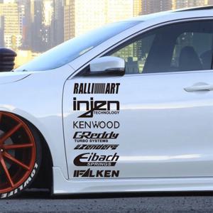 1pc 재미 있은 injzn kenwood 텍스트 자전거 스티커 자동차 스티커 및 데칼 탄소 스티커 자동 스티커 홈 장식 벽 스티커