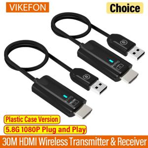 5.8G 1080P 30M 무선 HDMI 호환 비디오 오디오 송신기 수신기 확장기 디스플레이 어댑터 동글 TV 박스 모니터 PC