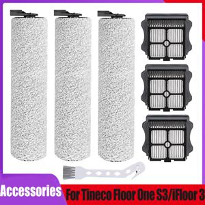 Tineco IFloor 3 / Floor One S3 무선 습식 건식 바닥 청소기용 메인 롤러 브러시 HEPA 필터 키트