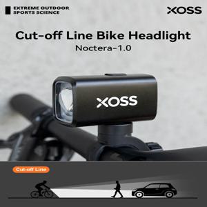 XOSS Noctera-1.0 자전거 전조등 컷오프 라인 1000 루멘 방수 충전식 초강력 자전거 전조등 MTB 플래시라이트