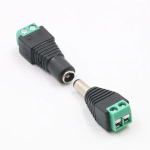 5.5*2.1/2.5mm DC 12V 남성 여성 커넥터 전원 플러그 어댑터 잭 소켓 커넥터 신호 컬러 LED 스트립 CCTV 카메라용