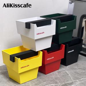 알리키스카페 커피 노크 박스 그라인드 컨테이너 덤프 웨이스트 빈 바 카페 51mm 54 58mm 바리스타 도구 에스프레소 머신 액세서리