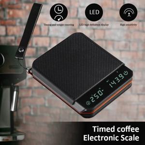 주방 저울 커피 액세서리 2Kg/0.1G 정확도 충전식 휴대용 고정밀 커피 저울 타이머 포함