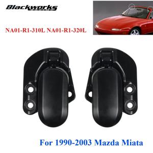 NA01-R1-310L NA01-R1-320L 1쌍 좌우 소프트탑 컨버터블 루프 래치 잠금장치 1990-2003 마쯔다 미아타 블랙용
