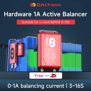 DALY 액티브 하드웨어 밸런서 1A 리튬인산철 밸런서 4S 액티브 이퀄라이저 8S 10S 12S 13S 16S 에너지 저장용