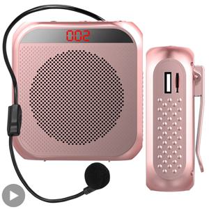 메가폰 큰 소리 확성기 오디오 증폭 시스템 스피커 증폭 스피커 USB 음성 마이크 교사용 스피치 메가폰