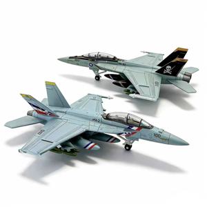 1:72 스케일 F/A-18 슈퍼 호넷 바운티 헌터 VFA-2 플라스틱 다이캐스트 항공기 모델 미국 해군 전투기 수집용 장난감 선물