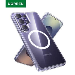UGREEN 삼성 갤럭시 S26 울트라 S25 울트라 마그네틱 케이스 투명/블랙 S26울트라 맥세이프 커버 2026