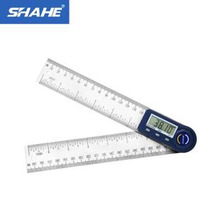 Shahe 200mm 전자 각도기 스테인레스 스틸 디지털 각도 눈금자 경사계 각도 측정기 디지털 각도 게이지