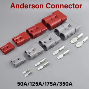 2/4/6PCS 50A 120A 175A 350A 배터리 충전 커넥터 600V 전기 자동차 배터리, 태양광 케이블용 고전류 빠른 전원 플러그