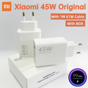 샤오미 정품 충전기 45W 33W 고속 터보 충전 케이블 USB C 여행용 어댑터 미 11 10T 프로 10 11S 포코 M7 X7 X5 X3 레드미 노트 15