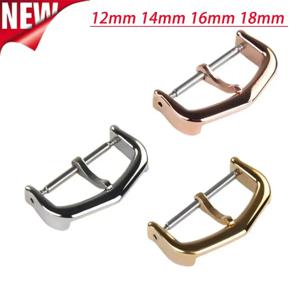 12mm 14mm 16mm 18mm 316L 스테인리스 스틸 시계 버클 까르띠에 시계 교체용 클라스프 스트랩 니들 버클 시계 액세서리