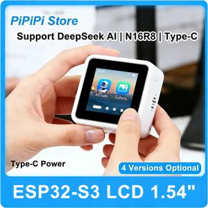 ESP32-S3 1.54인치 IPS LCD 개발 보드 N16R8 Type-C WiFi 블루투스 DeepSeek AI 음성 상호작용 DIY 메이커 키트 (옵션: 터치)