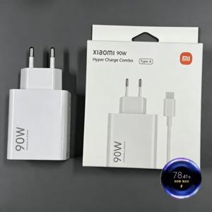 샤오미 충전기 90W EU 정품 터보 충전 USB 타입 C 케이블 어댑터 미 15 14 13 프로 울트라 레드미 노트 포코 믹스 플립