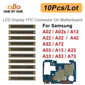 삼성 A12 A22 A32 A42 A52 A13 A23 A33 A53 A73 4G 5G LCD FPC 커넥터용 10개 LCD 디스플레이 FPC 커넥터 온보드 마더보드