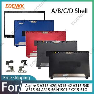 Acer Aspire 3 A315-42G A315-42 A315-56 A315-54K A315-54 N19C1 EX215-51G LCD 상단 케이스/베젤 커버/힌지 15.6인치용 노트북 쉘