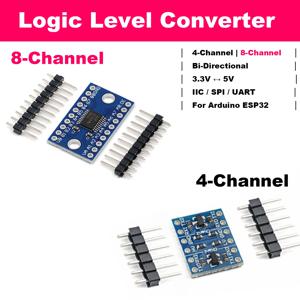 양방향 로직 레벨 시프터 4CH 8CH IIC I2C SPI UART 3.3V-5V Arduino ESP32 Raspberry Pi DIY 전자 키트 TXS0108E