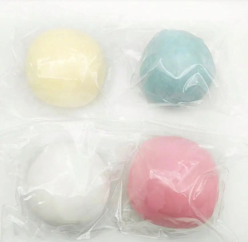 1PC 10cm 초대형 플루이드 치즈볼 스트레스 해소용 거대 슬로우 리바운드 스퀴즈 토이 (불안 완화 및 스트레스 관리용)