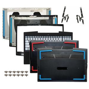 Dell G3 15 3590 3500 P89F LCD 뒷면 커버/전면 베젤/힌지/손목 받침대/하단 케이스 0747KP 03HKFN 0YGCNV용 새 노트북 쉘