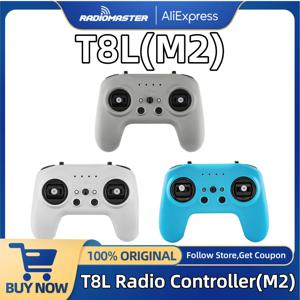 라디오마스터 T8L 무선 조종기 2.4G ELRS 송신기 10CH 홀 짐벌 리모컨 USB-C FPV 드론용