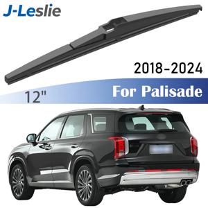 현대 팰리세이드 LX2 2018-2024용 12인치 리어 와이퍼 블레이드, 앞유리 와이퍼, 윈도우 레인 브러쉬 액세서리 자동차 리어와이퍼 암 윈드스크린