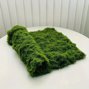 20' X 20' 인조 이끼 매트, 실내 식물용, 화분 장식용, 공예 DIY, 테이블 센터피스, 요정 정원용