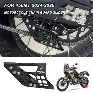 2025 신형 모터사이클 체인 스윙암 가이드 슬라이더 롤러 가드 체인 보호 커버 (CFMOTO 450MT MT450 CF 450 MT 450MT 2024년형)