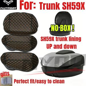 테일 박스 패드 모터사이클 트렁크 라이닝 SHAD SH59X용 내부 라이너 모터사이클 박스 탑 케이스 커버 모토 액세서리