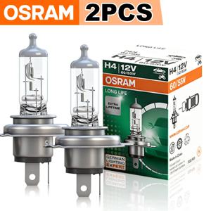 오스람 H4 H7 H11 정품 헤드라이트 할로겐 램프 64193L 12V 60/55W 64210L H1 H3 9012 9005 HB3 9006 HB4 HIR2 장수명 안개등