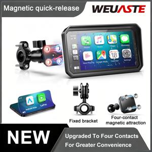 5-6-7인치 무선 오토바이 CarPlay 안드로이드 오토 모든 모델 호환 휴대용 GPS 네비게이션 대시보드 ZX 모토용