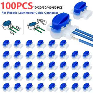 10개~100개 세트, 로봇 잔디깎이용 케이블 커넥터, 젤 커넥터, 3핀 전기 커넥터, 314 와이어 커넥터, 액세서리
