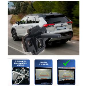 Toyota RAV4 2019 2020 2021 2022 2023 2024용 특정 차량 후방 카메라 와셔 제트 역방향 카메라 와셔 스프레이어 노즐